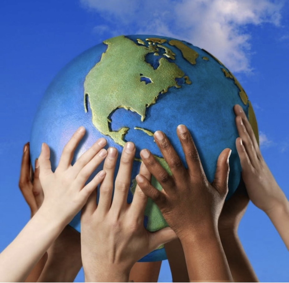 World representing evangelism